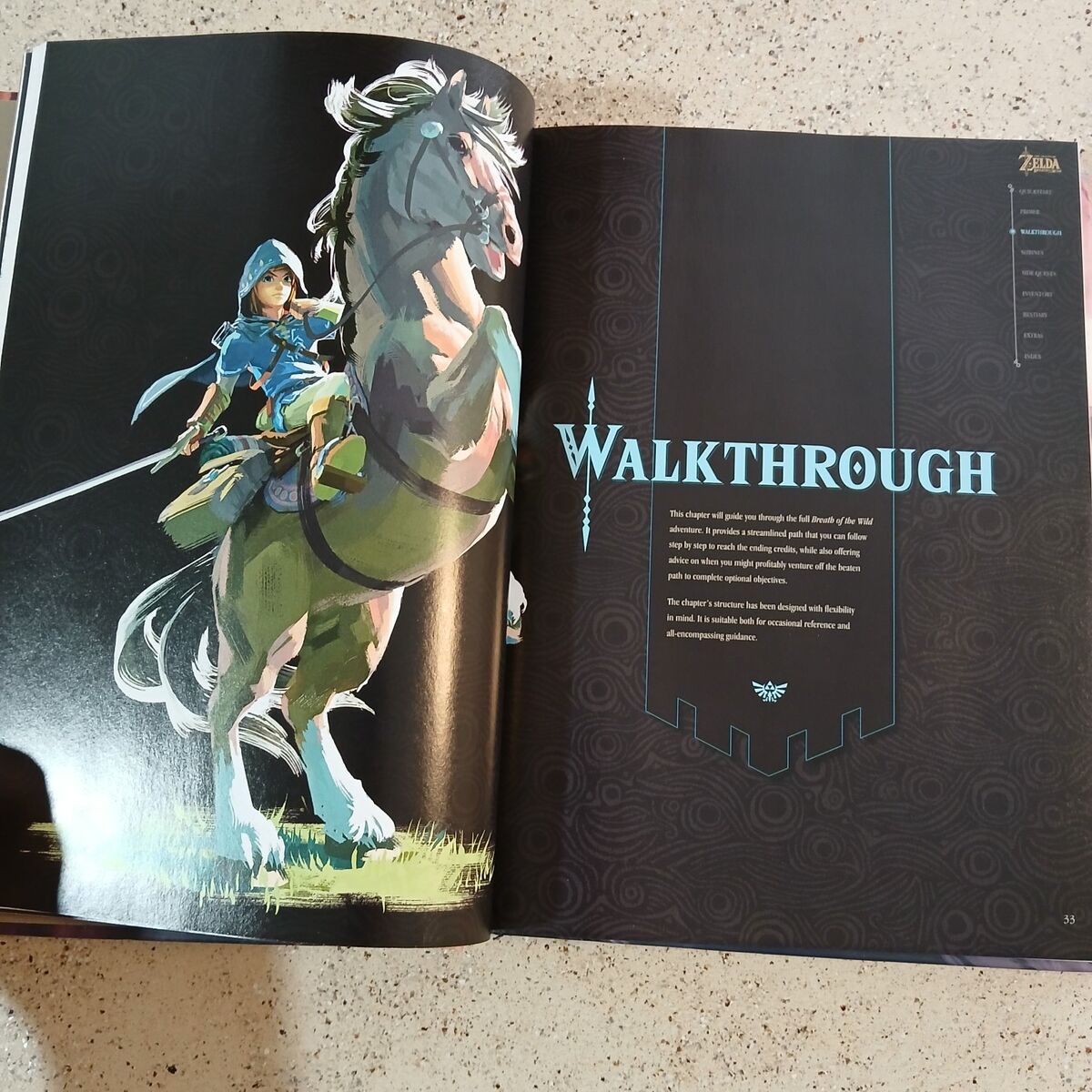 Zelda Breath of the Wild Official Guide