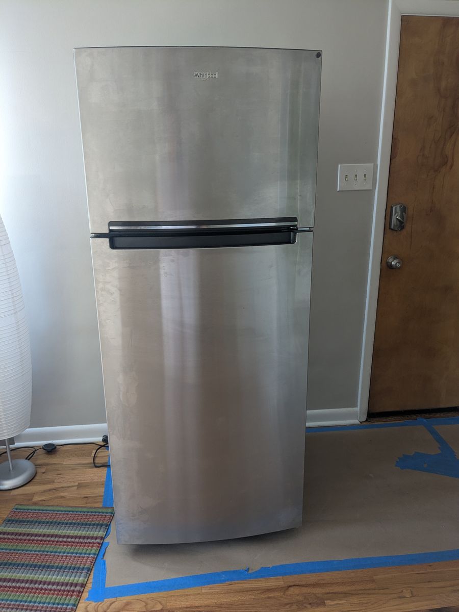 $200 Whirlpool Refrigerator Stainless steel