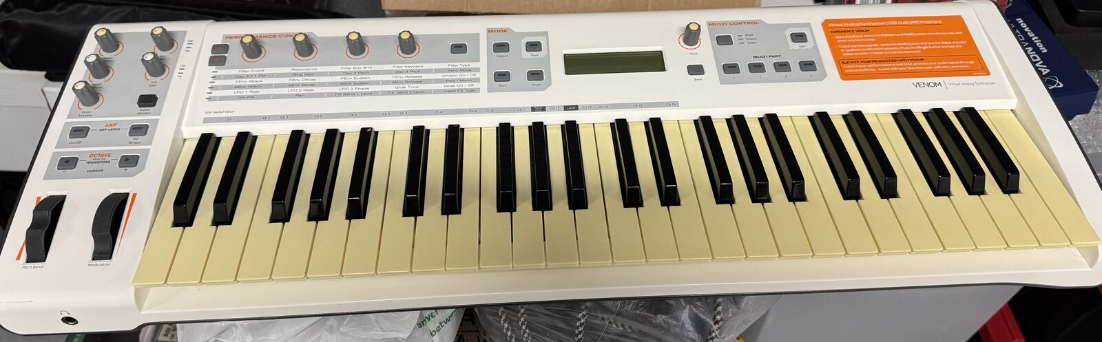 M Audio Venom Synthesizer