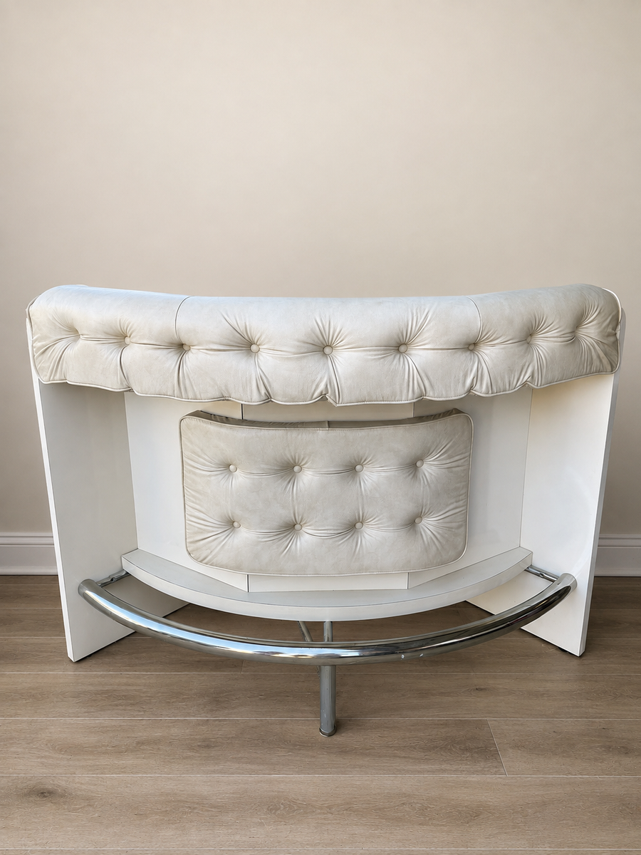Vintage 1970s Curved Bar