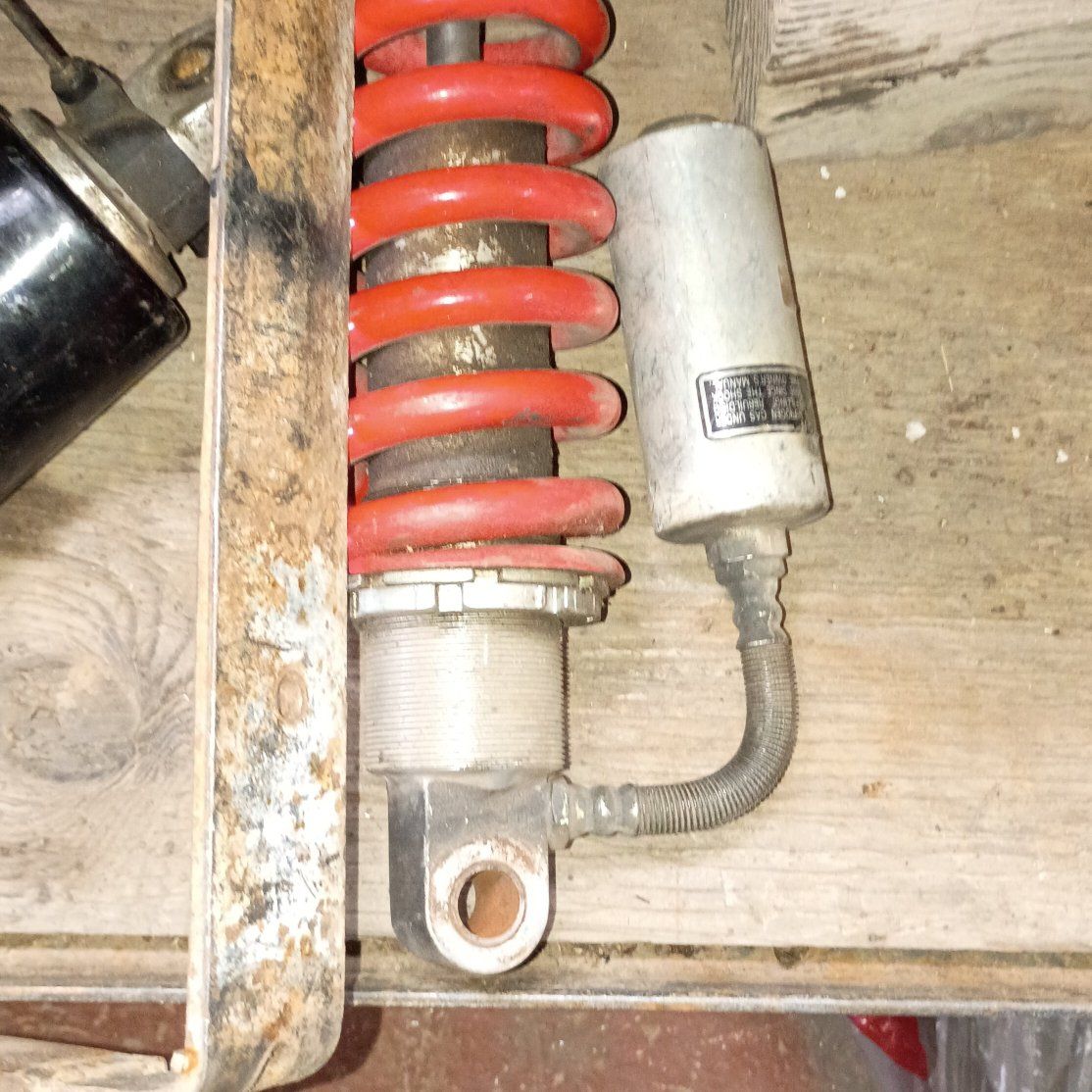 1980s Honda cr125 rear shock