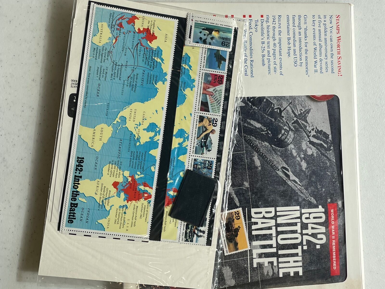 8 Commemorative Mint Stamp Sets