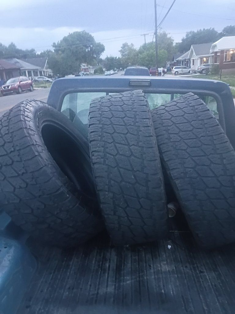 (3)Nitto Terra Grappler AT LT35X12.50R20