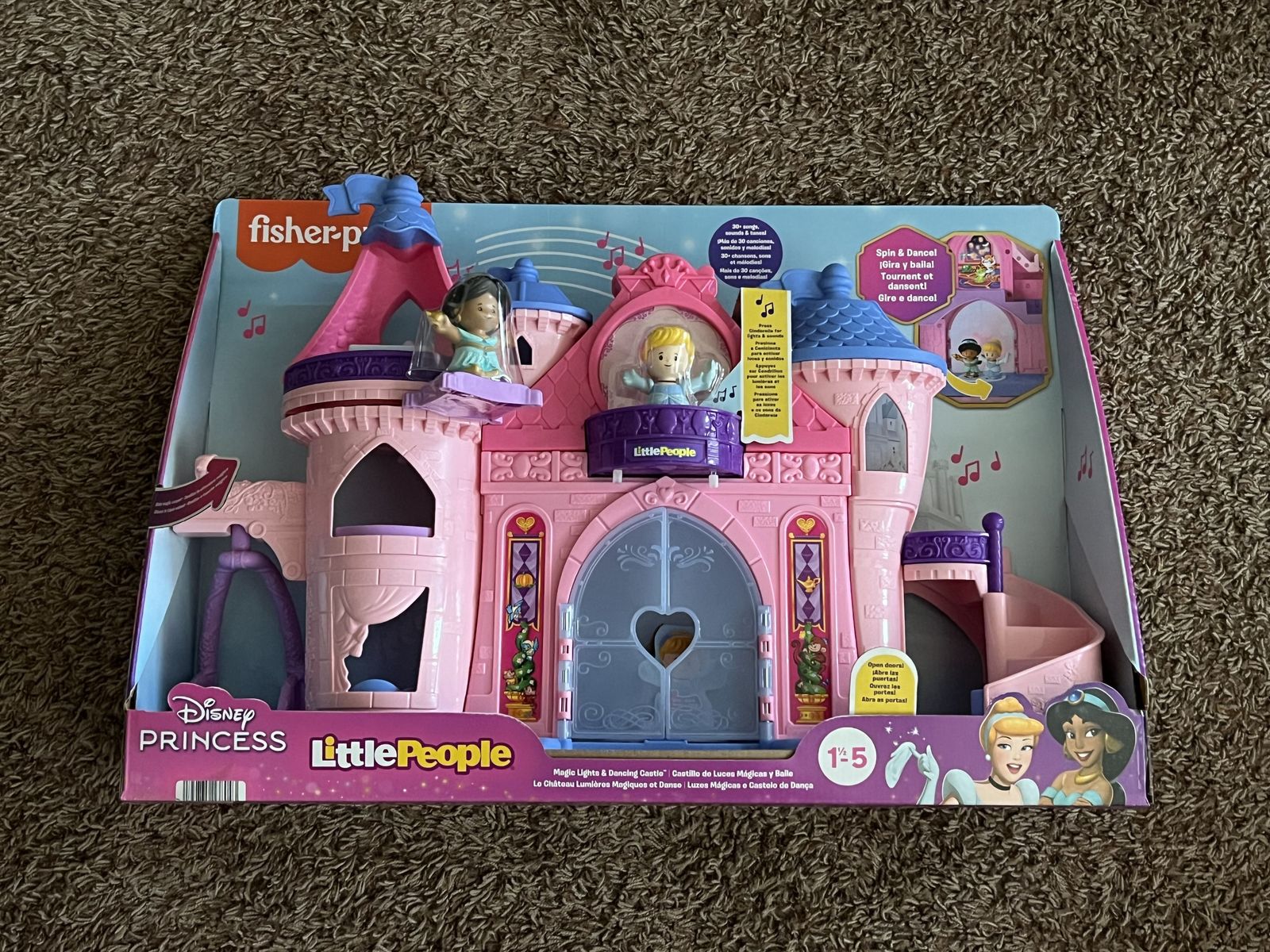 NEW: Fisher Price Little People Disney Princess Castle