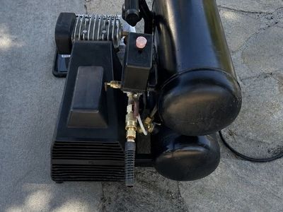 Portable Twin Tank Electric Air Compressor