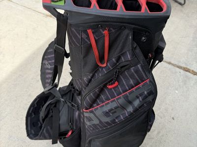 OGIO 2024 WOODE HYBRID GOLF STAND BAG BLACK
