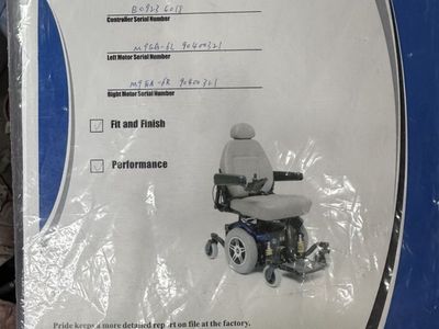 Pride Mobility Jazzy 614 Power Wheelchair