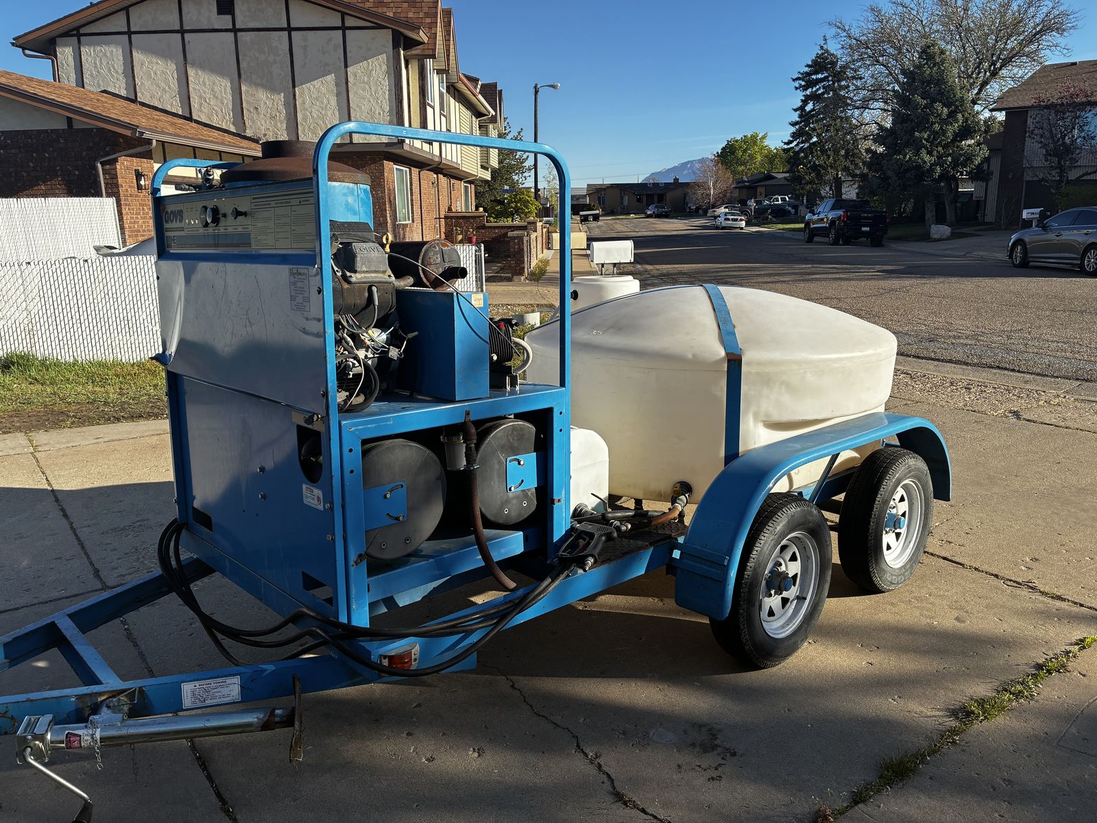 Industrial pressure washer