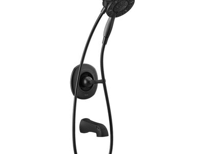 Delta Larkin Bathtub & Shower Faucet with in2ition Shower Head #95728