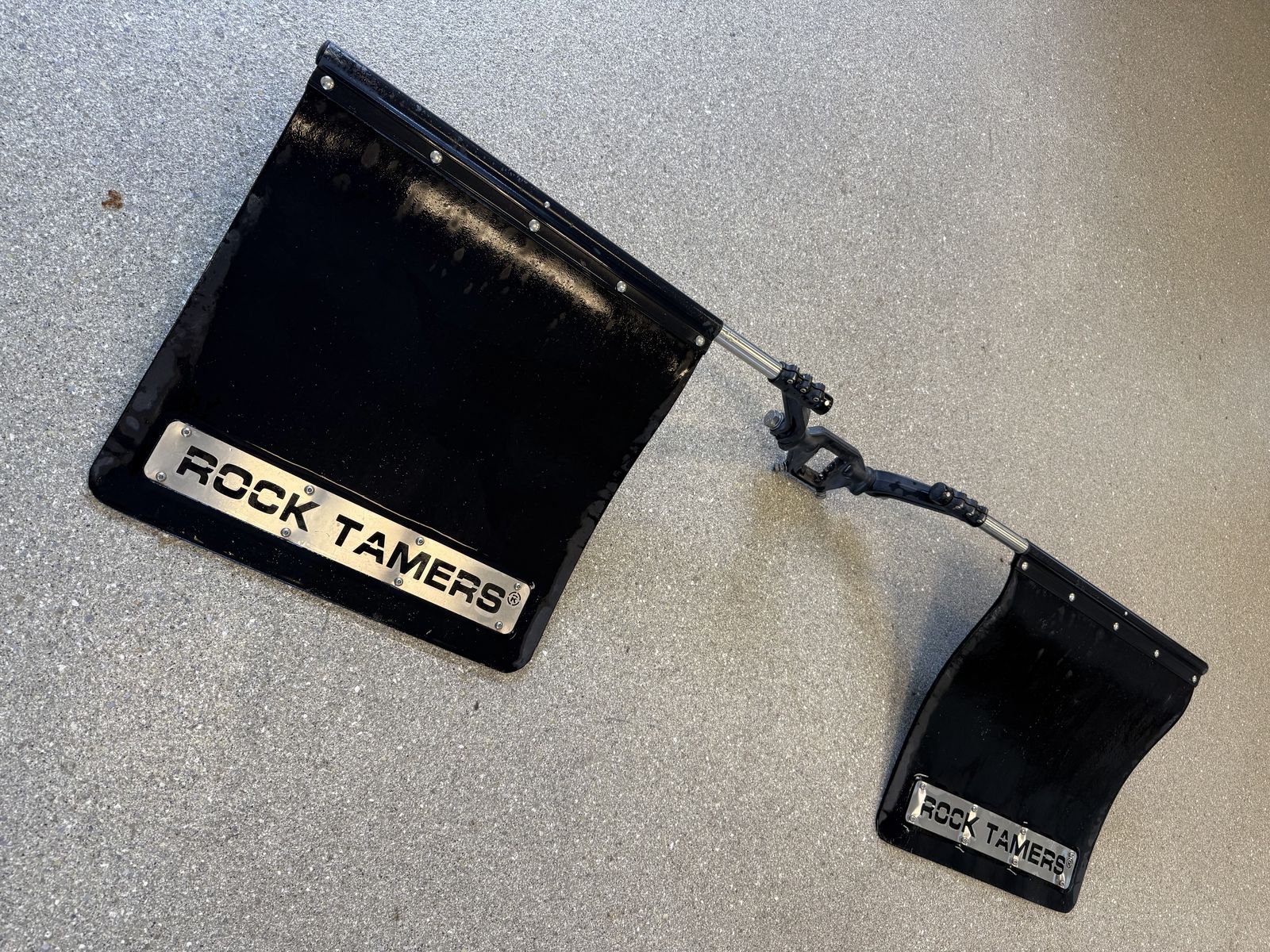 Rock Tamers Mudflap System - 2" Hitch Receiver