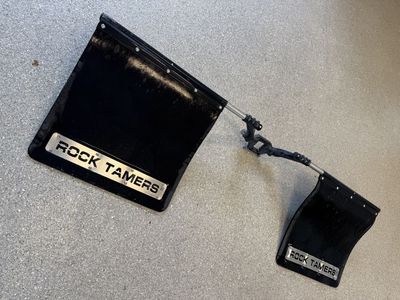 Rock Tamers Mudflap System - 2" Hitch Receiver