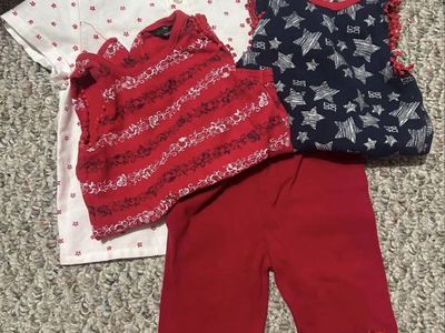 6-9 Month Girl Clothing (over 50 Pieces)
