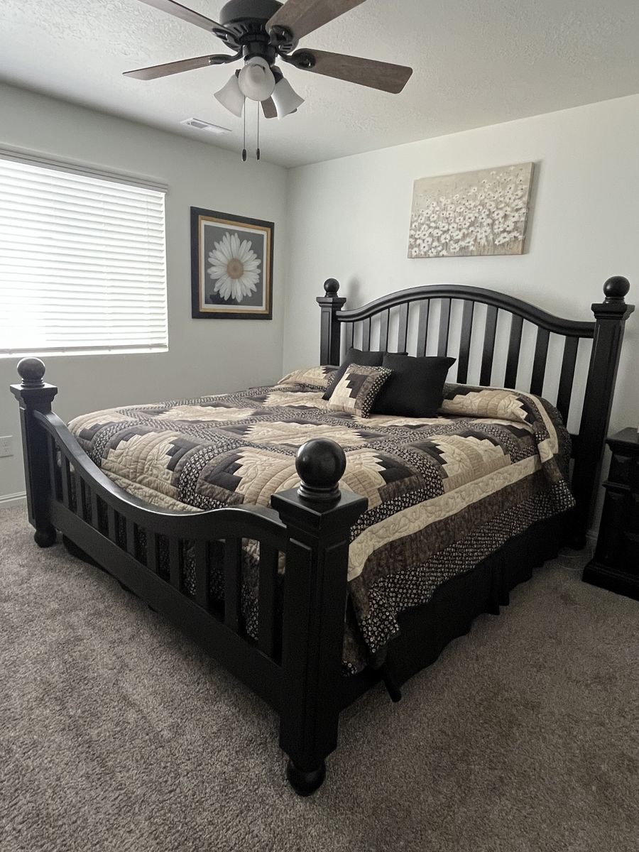 Headboard and footboard 