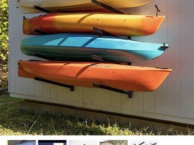 StoreYourBoard G-System Shenandoah Kayak Outdoor Adjustable Rack - 4 Levels - New