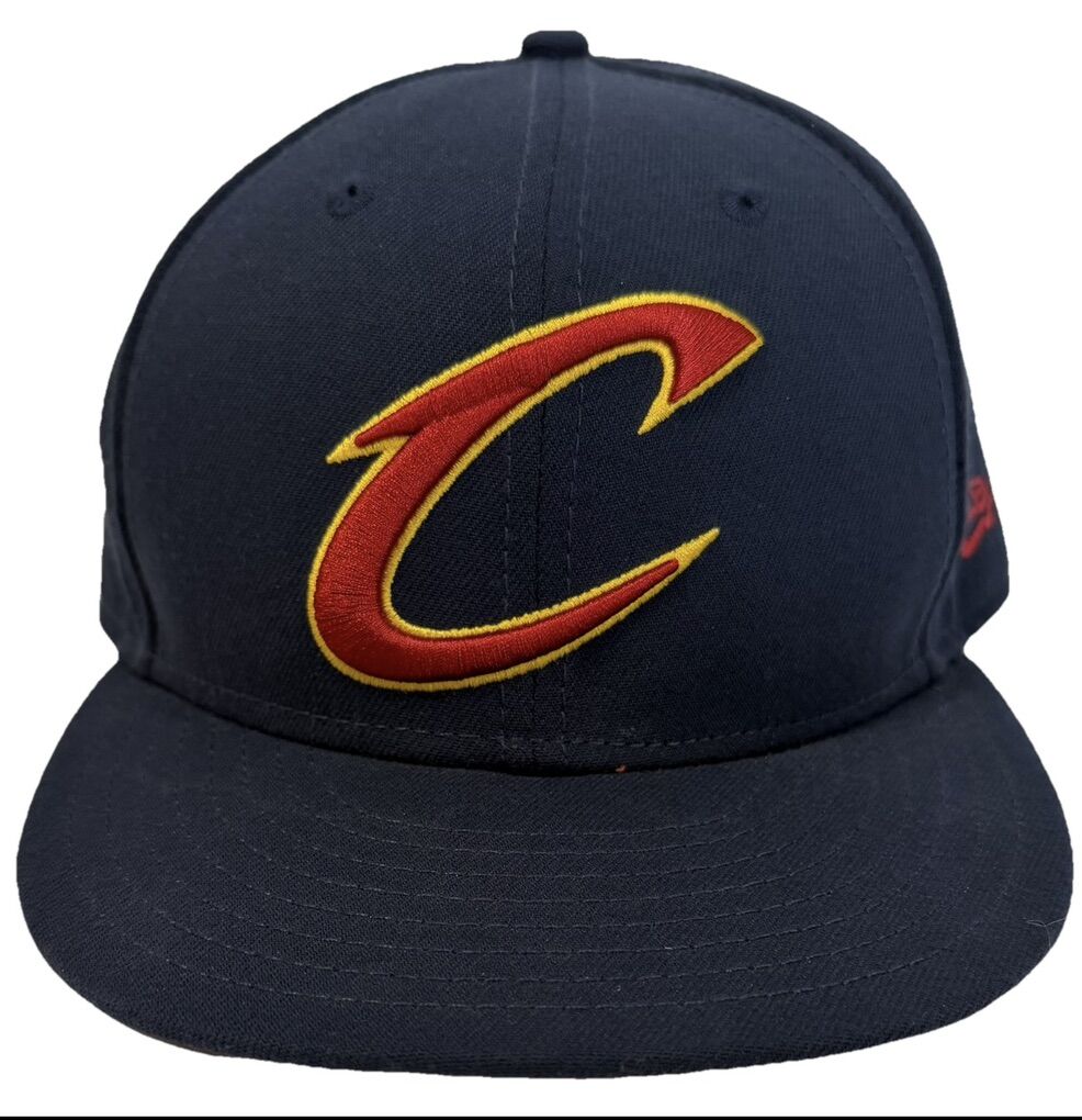 Cleveland Cavaliers Navy Flat Brim Snapback
