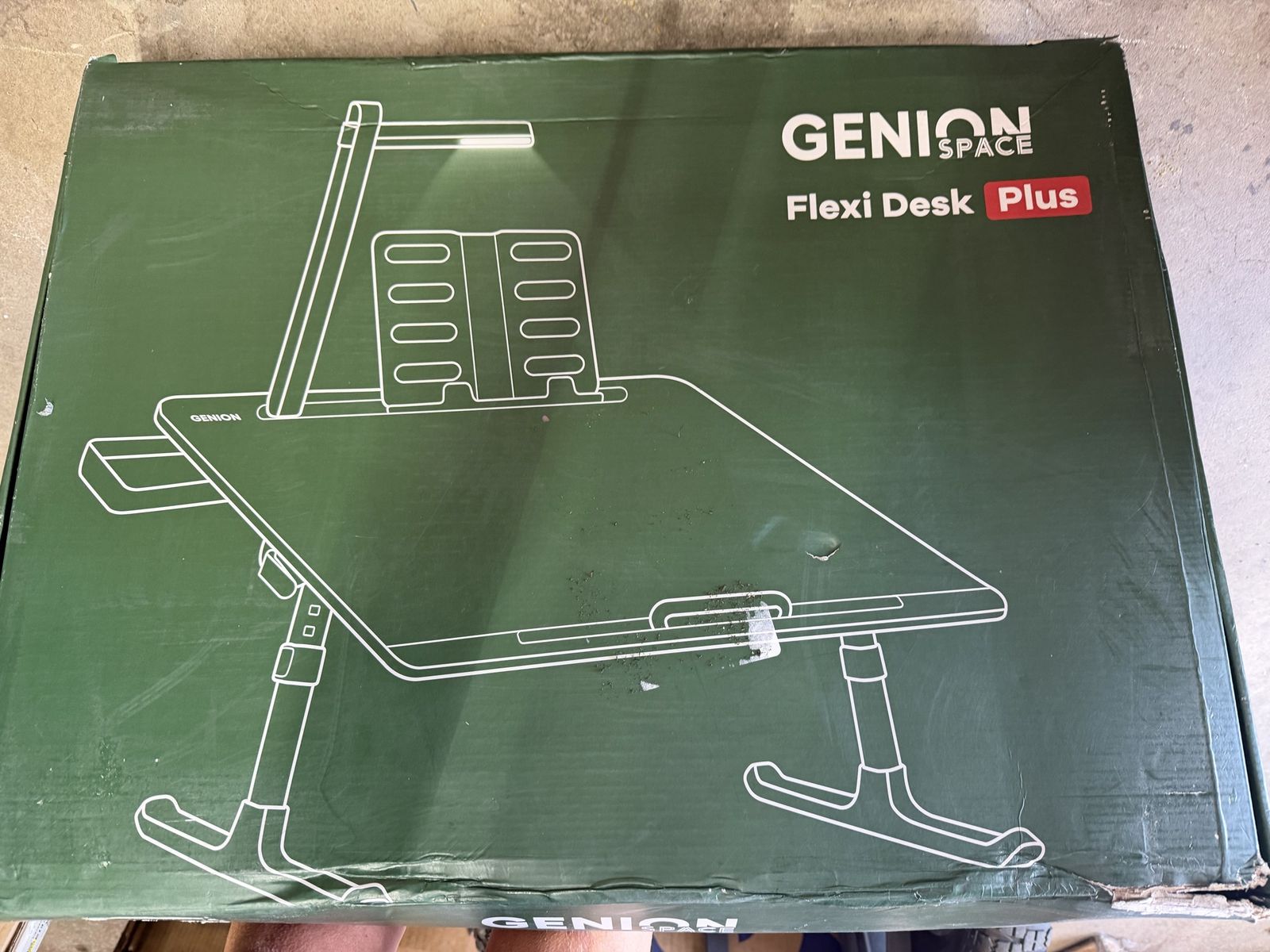Genion Space Flexi Desk Plus Adjustable Laptop Desk