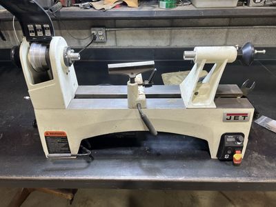 JET JWL-1014VSI 10" x 14" Variable Speed Mini Lathe Wood Turning Machine