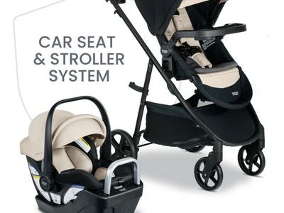 Britax Stroller and Car seat.