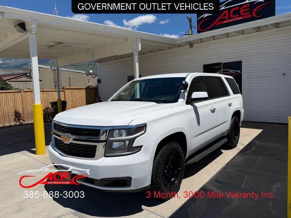 2019 Chevrolet Tahoe Police