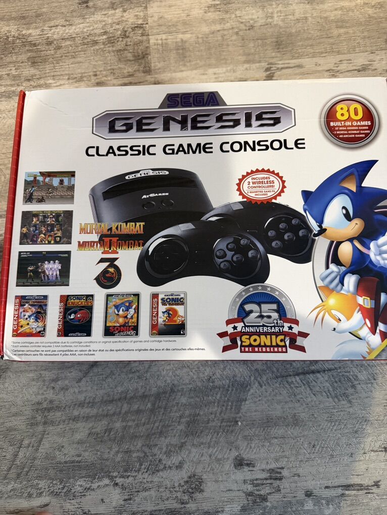 Sega Genesis Classic Game Console