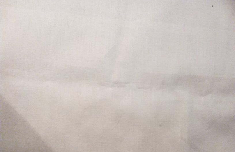 6 YDS. CREAM COLOR COTTON FABRIC