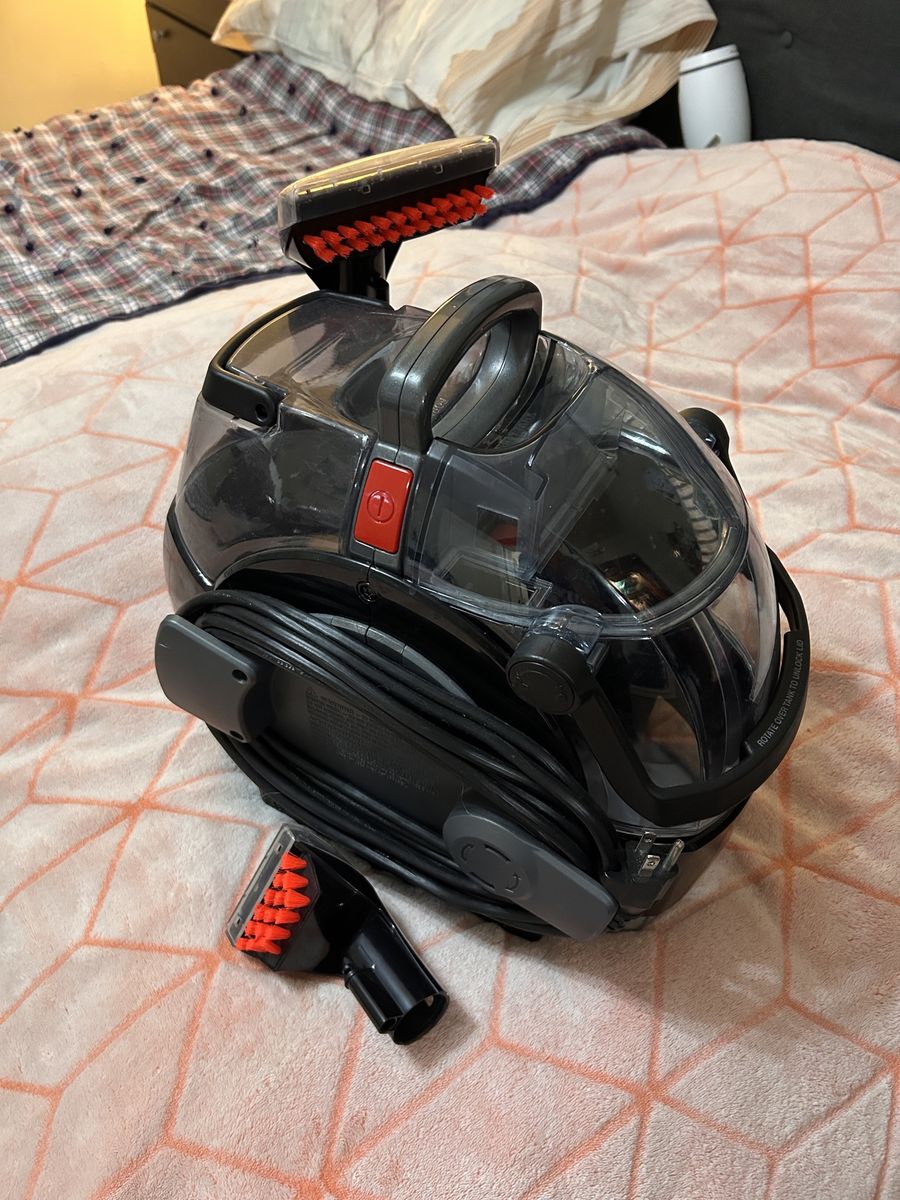 Bissell Spot Clean Pro Carpet Cleaner with Hose & Brush Attachments