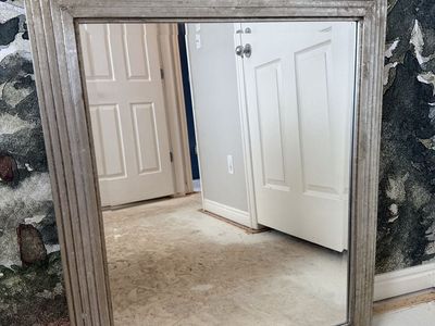 Multi Edge Antique Silver Finish Mirror