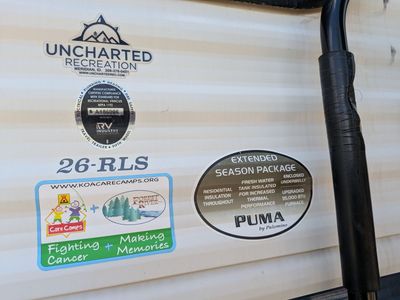 2022 26' Bumper Pull Puma Trailer