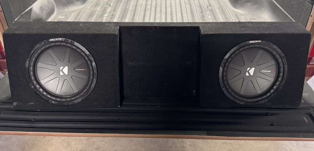 12” Kickers Comp R With Truck Box