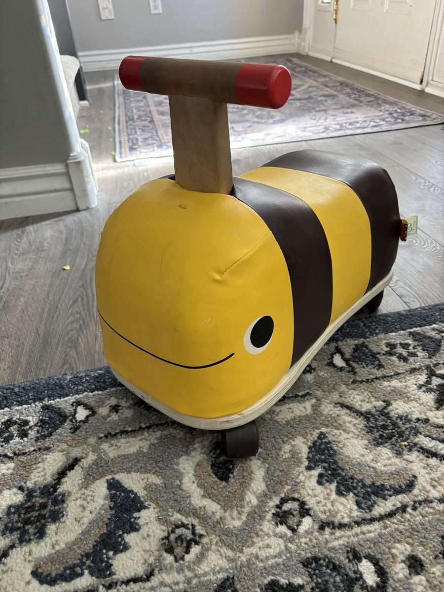Bumble Bee Ride-On Toy