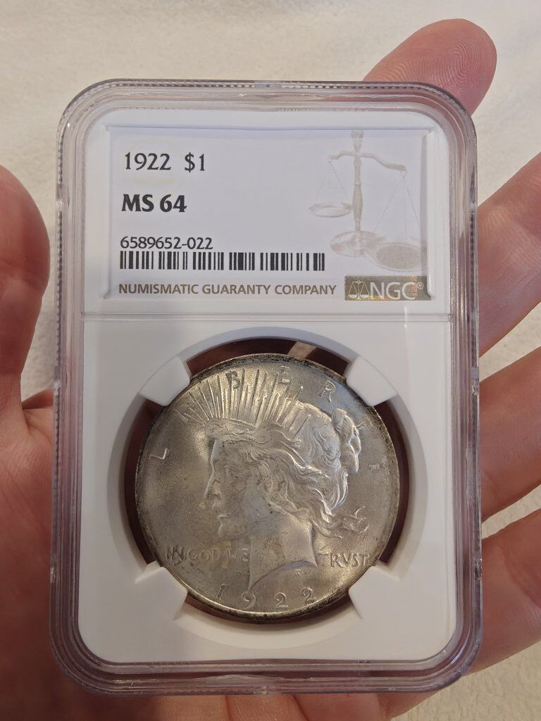 1922 United States Silver Peace