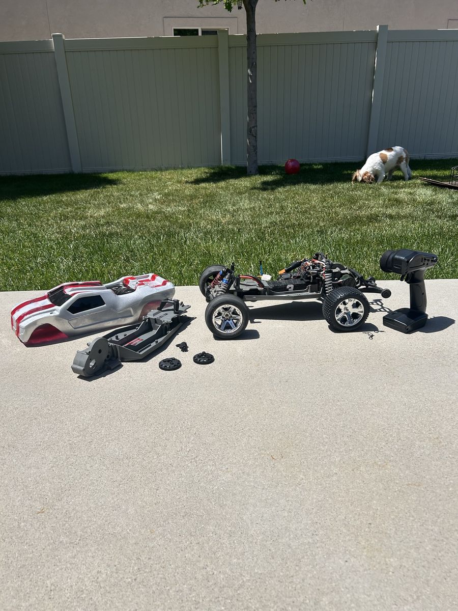 Traxxas rustler 2wd 70mph car!!