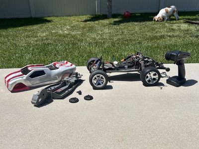 Traxxas rustler 2wd 70mph car!!
