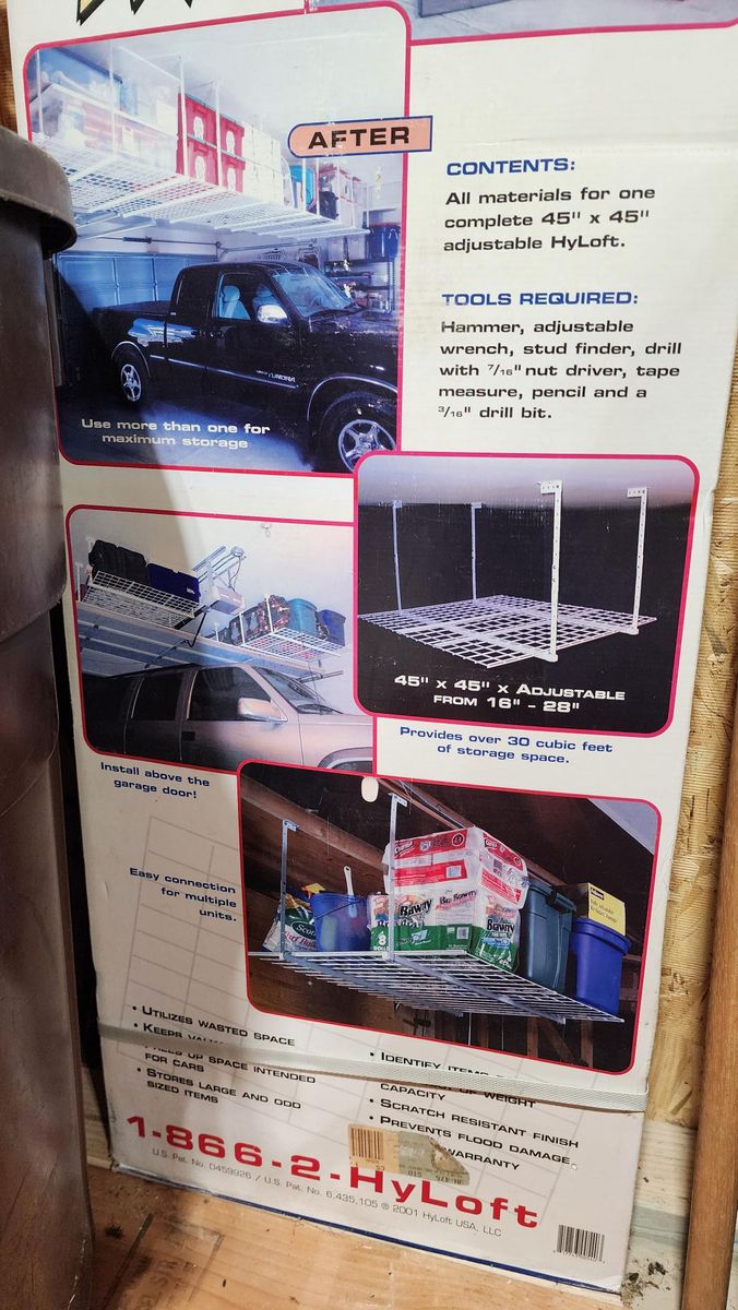 Ceiling Mounted Shelf - New in Box