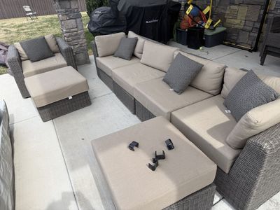 SUNBRELLA Outdoor Couch And Chair