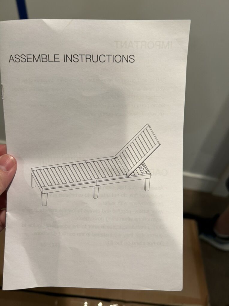 New Black Sun Lounger Chairs Set of 2