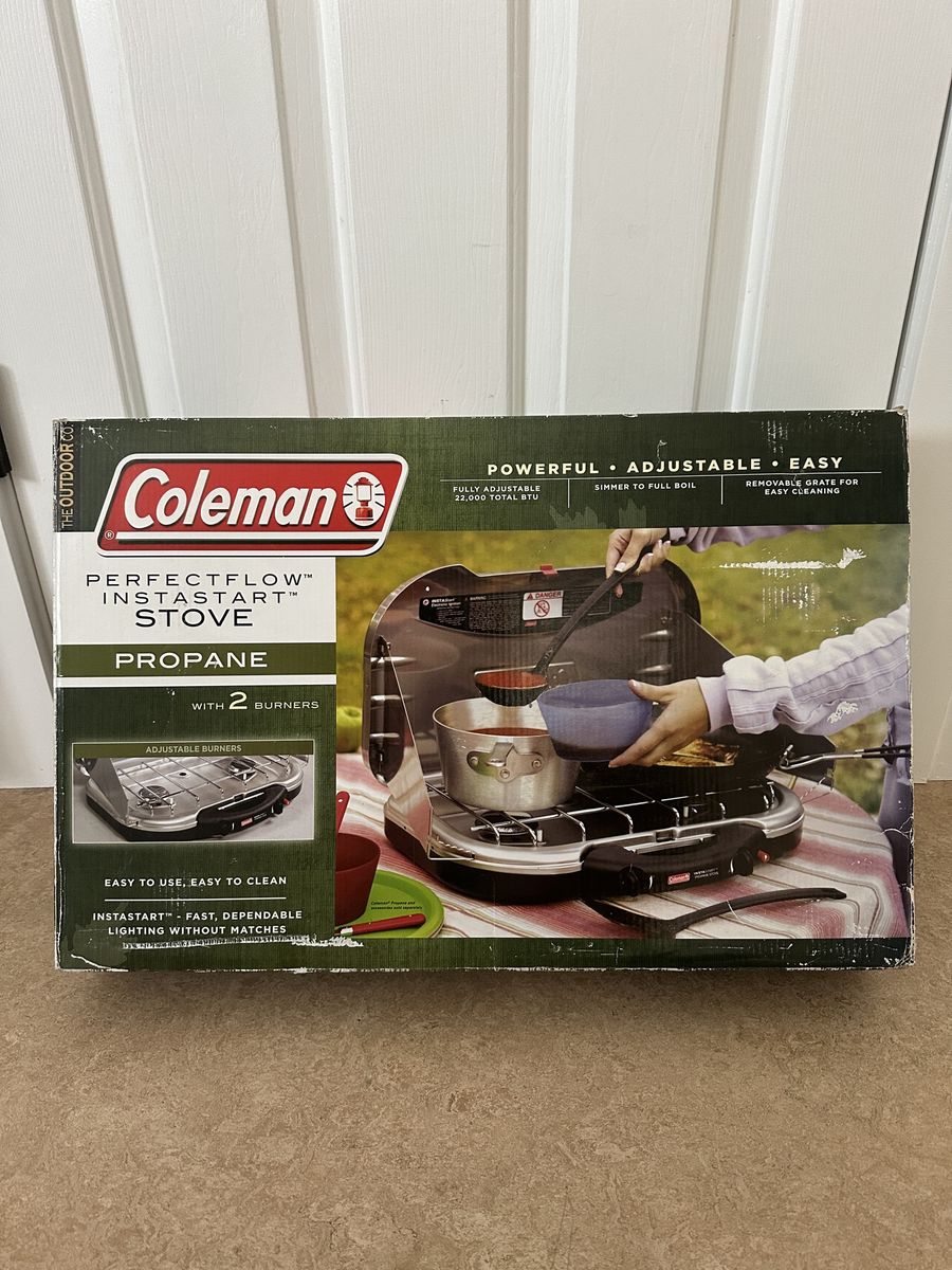 Coleman PerfectFlow 2-Burner Propane Stove