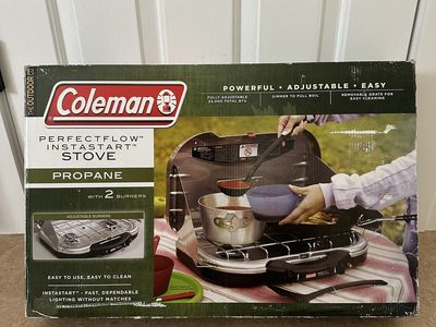 Coleman PerfectFlow 2-Burner Propane Stove