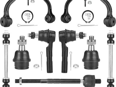 1998-2011 Ford Ranger RWD Front Upper Control Arms Suspension Kit, with Ball Joints 10 pcs
