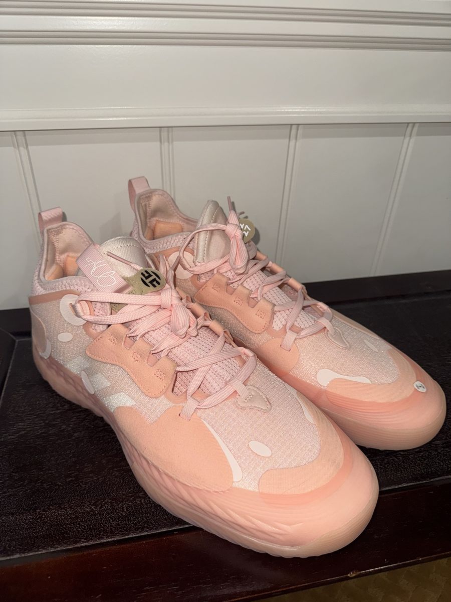 Adidas James Harden Vol. 5 Basketball Shoes Pink Men's Size 16