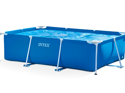 New in Box INTEX Rectangular Frame 9ft 10in x 29.5 Above Ground Swimming Pool