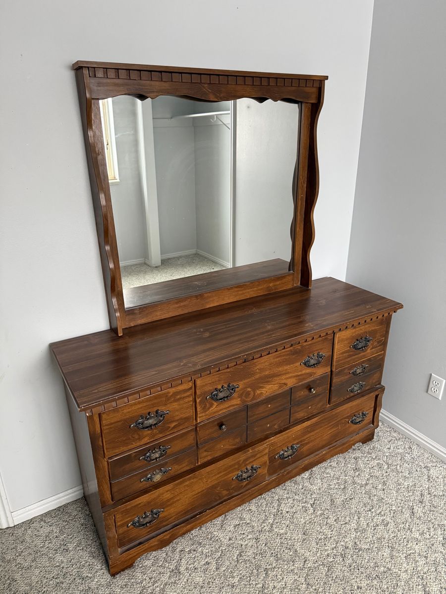 Dresser with Mirror