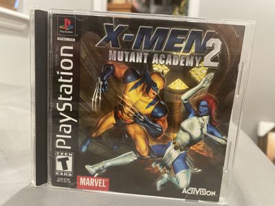 X-MEN MUTANT ACADEMY 2 PS1/PS2