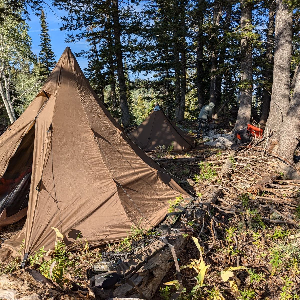 Onetigris hot tent, with inner and floor liner