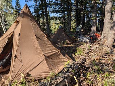 Onetigris hot tent, with inner and floor liner