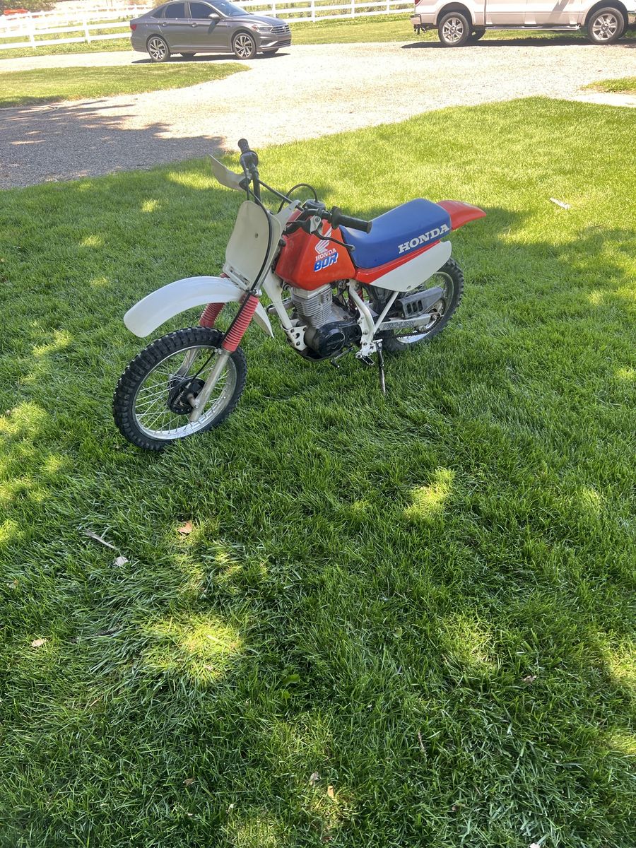 Honda XR80R Dirt Bike. 1988