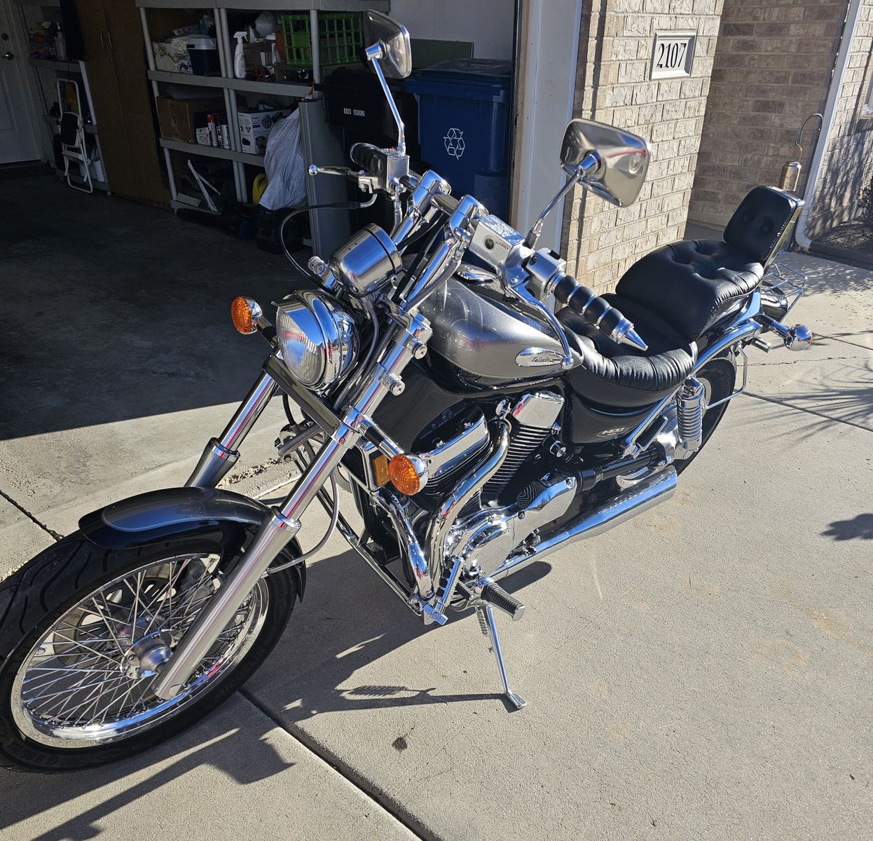 2015 GSX-S750  02 Intruder 1400  06 Vegas 8-Ball