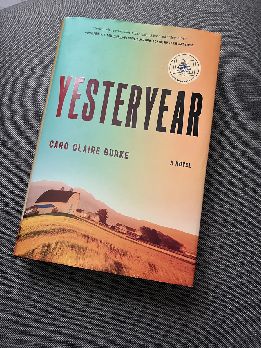 Yesteryear hard cover book - read once, ready for new reader!