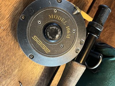 Sage fly fishing setup