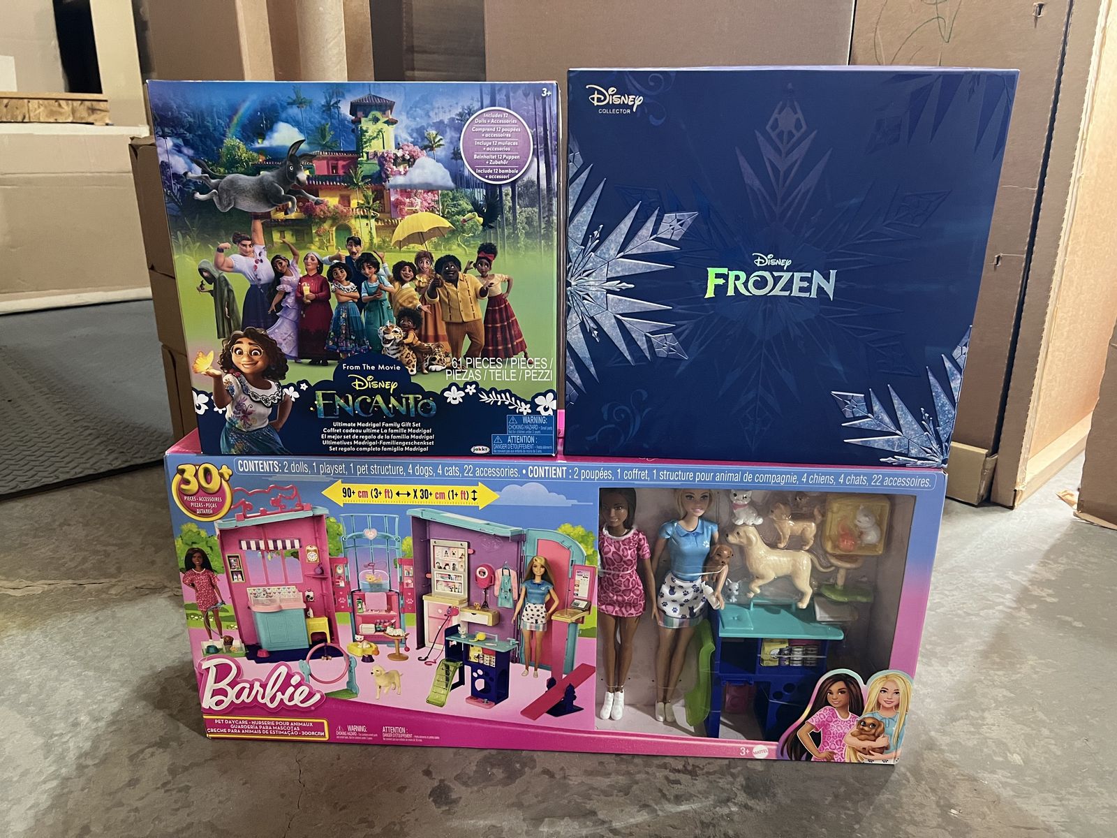 NEW: Disney Frozen, Encanto, Barbie Toys